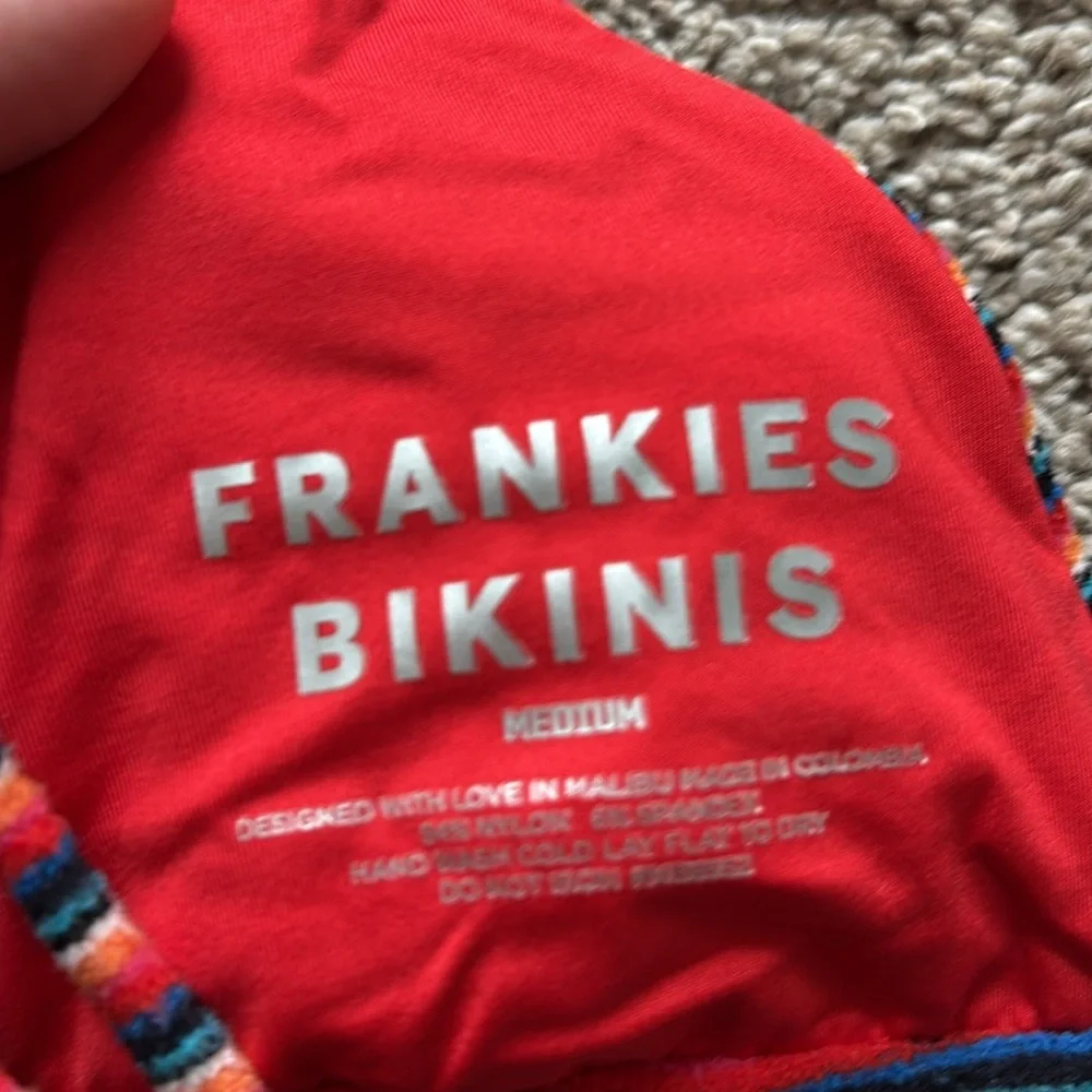 Frankie’s bikini top